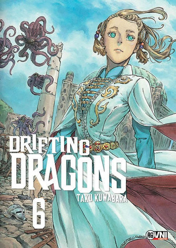 Drifting Dragons Vol. 6, de TAKU KUWABARA. Editorial Ovni, tapa blanda en español, 2023