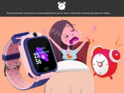 Reloj Inteligente Smartwatch For Niños, Gps, Llamadas, Cáma