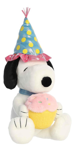 Bicho De Pelúcia Aurora Birthday Snoopy Peanuts 30cm