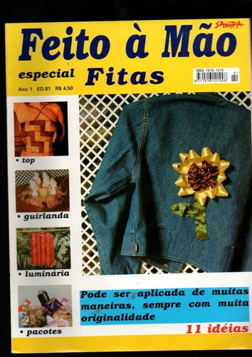  Kit 3 Revista Feito Á Mão Editora Sampa Nº 36, 67, 81