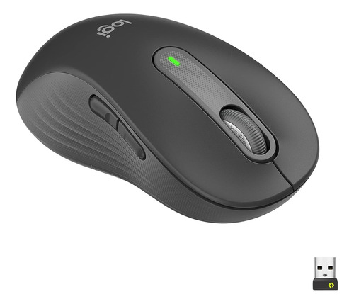 Mouse Inalámbrico Logitech Signature M650 Zurdo Smart Scroll