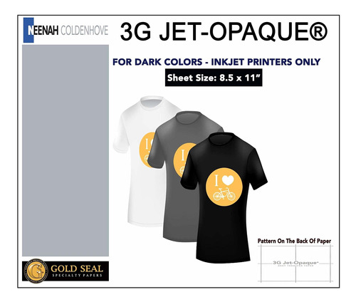 Neenah Coldenhove 3g Jet-opaque Papel Inyeccion Tinta 10