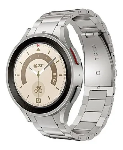 Malla De Metal Para Samsung Watch 5 Pro 4 Classic Gris Env o gratis