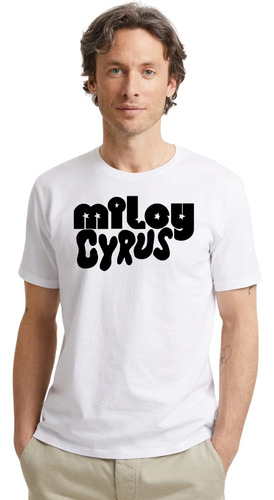 Remera Miley Cyrus - Algodón - Unisex - Diseño Estampado B