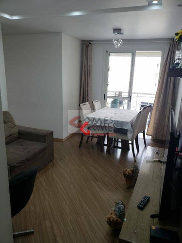 Apartamento Com 3 Dormitórios À Venda, 64 M² Por R$ 350.000,00 - Piraporinha - Diadema/sp - Ap3114