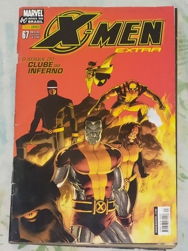 Gibi X-men Extra Nº 67 O Ataque Do Clube 