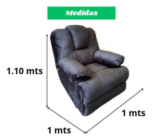 Sillón Reclinable Reposet