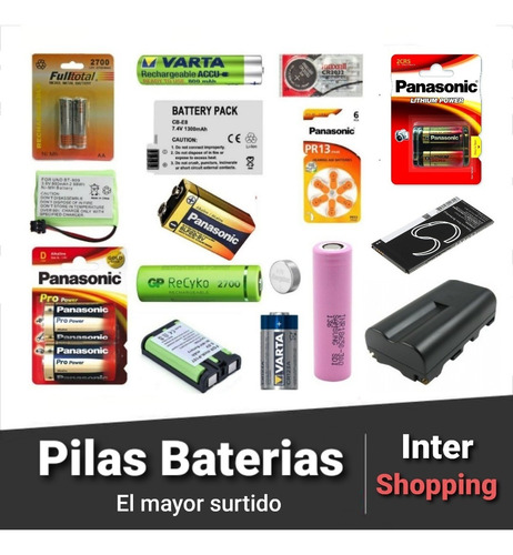 Adaptador Pilas Grande D Blister X 2 Cartuchos Juguetes