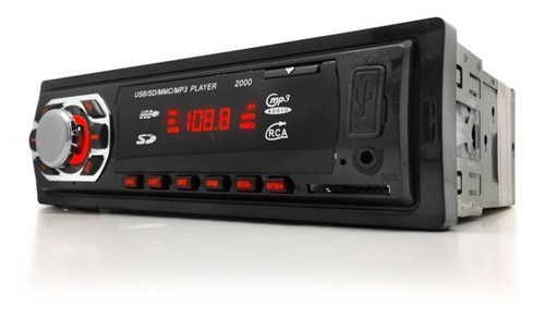 Imagem 3 de 7 de Kit 10 Unidades Mp3 Player Automotivo Usb Sd Aux Atacado