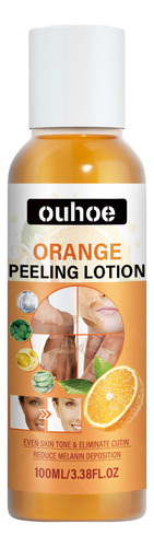 Orange Peel Body Lotion Gentle Exfoliation Fades Dark Spots