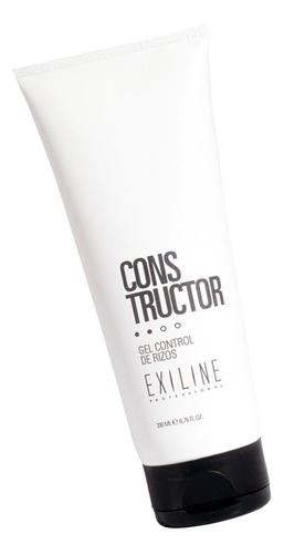 Exiline Styling Constructor Gel Control Rizos Pelo 200ml 3c