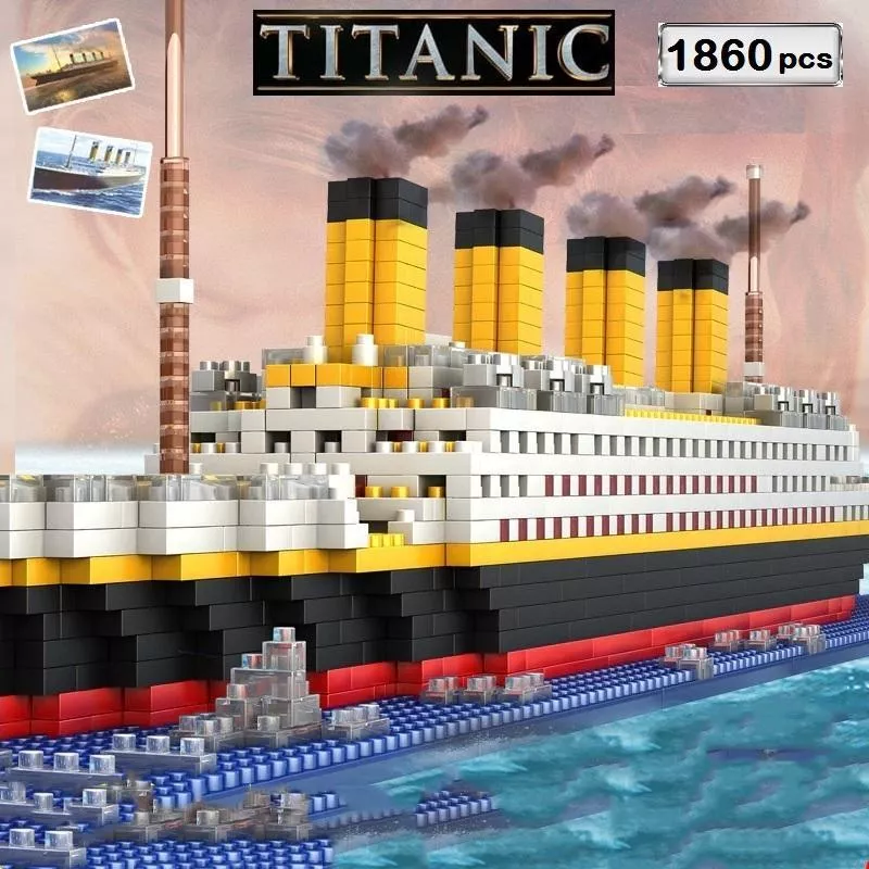Primeira imagem para pesquisa de lego titanic
