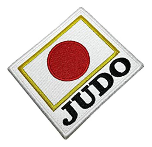 Parche Aplique Bordado Judo Japon