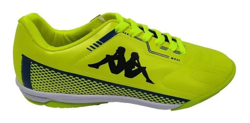 Botines Kappa Futsal Kick Ic Amarillo Fluor Niños - Salas