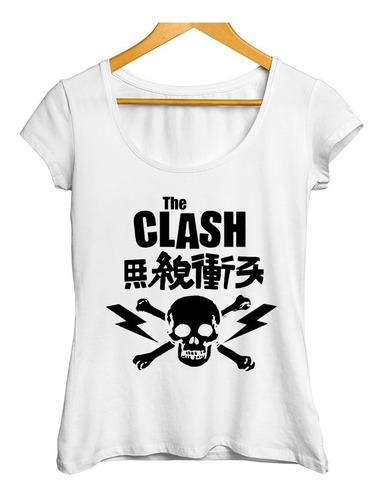 Remera The Clash Washington Bullets Diseño Exclusivo