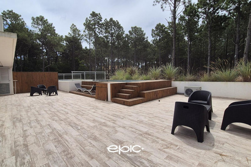 Departamento En Venta De 3 Ambientes Con Parrilla Y Piscina En Pinamar Norte