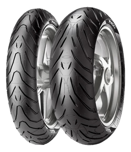 Pneus dianteiras/traseiras para moto Pirelli Angel ST sem câmara de 120/70 ZR17+180/55-17 W 58 - 236 kg + 73 - 365 kg x 2 unidades