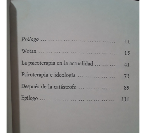 Problemas Psicologicos De La Historia Actual. Gustavo Jung.