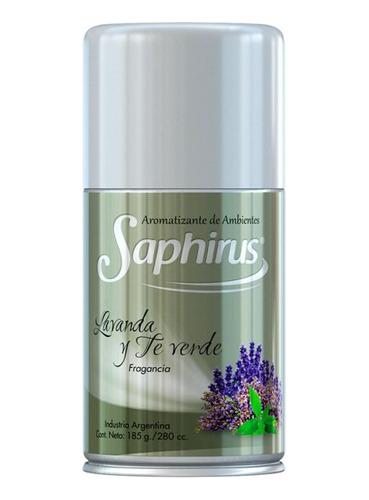 Aerosol Saphirus Lavanda Y Te Verde 280cc