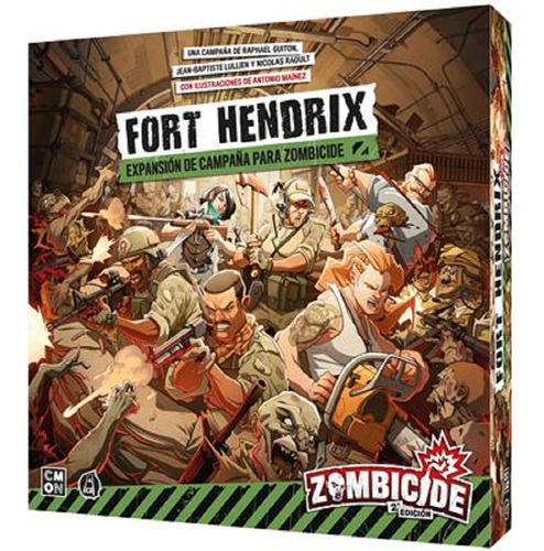 Juego De Mesa - Zombicide 2e: Fort Hendrix - Español