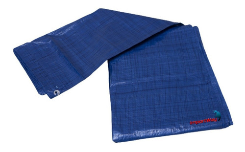 Imagem 6 de 10 de Lona 3x3 Azul Impermeavel Telhado Piscina Barraca Caminhão