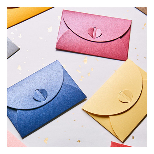 Liu (bl) Sobres Coloridos, Minisobres De Papel De Papelería