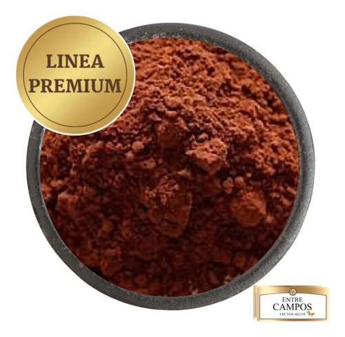 Cacao Amargo Puro Al 100 % En Polvo Alcalino X 100g.
