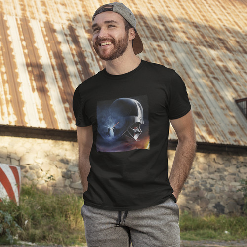 Star Wars Playera Obi-wan Kenobi Vs Darth Vader Oficial