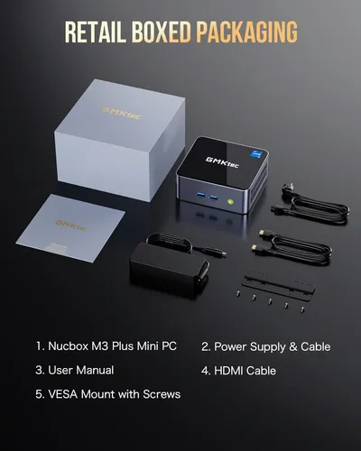 Gmktec M3 Más Mini Pc Con Intel Core I9 5.0 Ghz), 32gb Ddr4