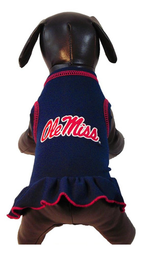 Ncaa Mississippi Ole Miss Rebels Cheerleader Vestido Para Pe