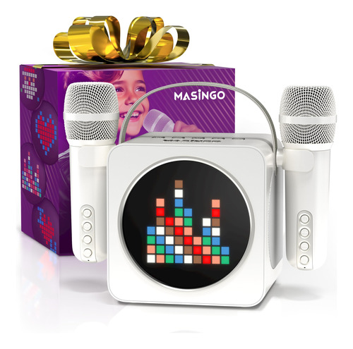 Masingo Mini Maquina De Karaoke Portatil Para Ninos Y Adulto