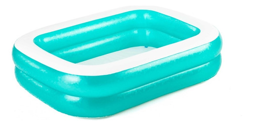 Bestway Piscina inflable color verde 200cm x 146cm x 48cm en caja