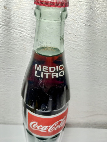 Botella Coca-cola Medio Litro Coleccionable (Usado)