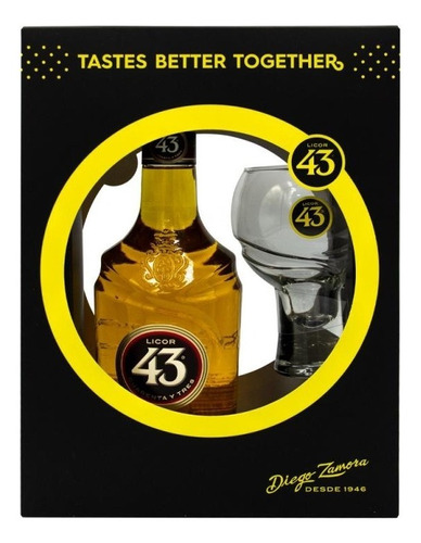 Licor 43 700ml + Vaso . Envio Gratis