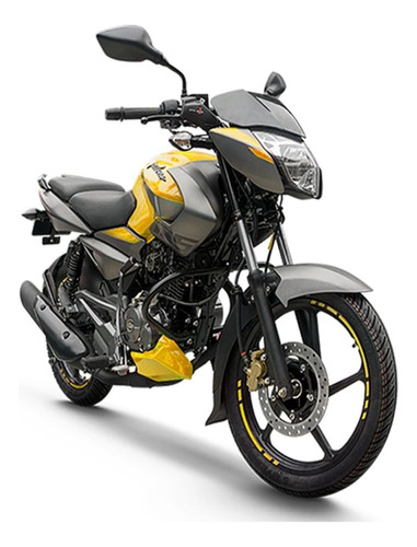 Moto Bajaj Pulsar Ns 125 Amarillo/gris