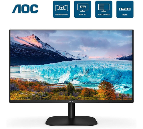 Imagen 3 de 4 de Monitor Aoc 24b2xh Full Hd Ips De 24 Pulgadas
