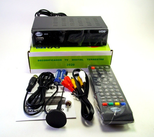 Decodificador Tdt Tv Usb Hdmi Rca Control Antena