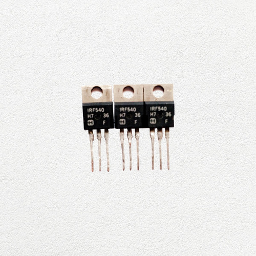 Transistor De Potencia Mosfet Irf540 (100v) X 3 Unidades 