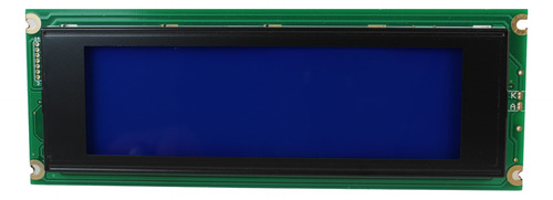 Display Tela Lcd 240x64 24064 Fundo Azul 5v