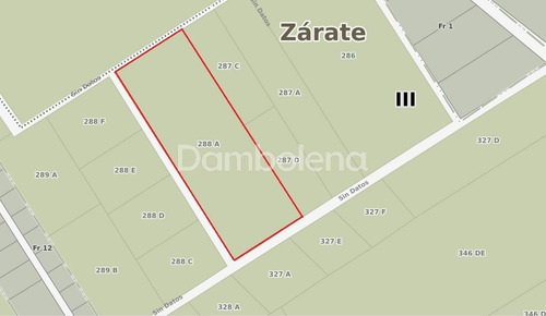 Imagen 6 de 7 de Terreno Fraccion En Venta Ubicado En Zárate, G.b.a. Zona Norte