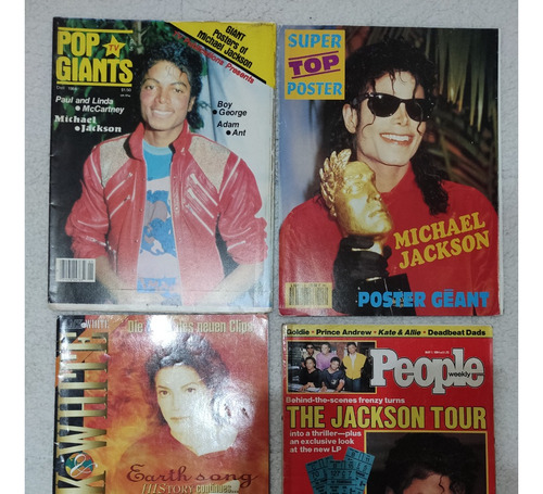Lote #2 De Revistas Michael Jackson