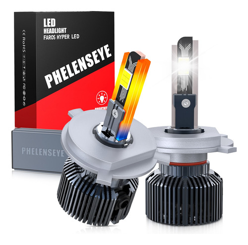 Kit De Faros Led H4 H13 9007 38000lm Alta Y Baja Canbus Csp