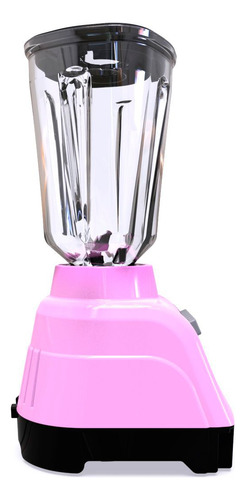 Licuadora 750w Vidrio 2l Botonera 10vel Bosstech B1 Rosa
