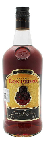 Caja De 12 Brandy Don Pedro Clasico 1 L