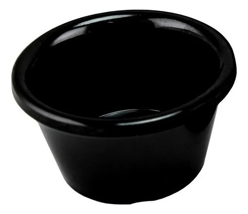 Ramekin 4 Onzas Melamina Ramequin 20 Pack Negro
