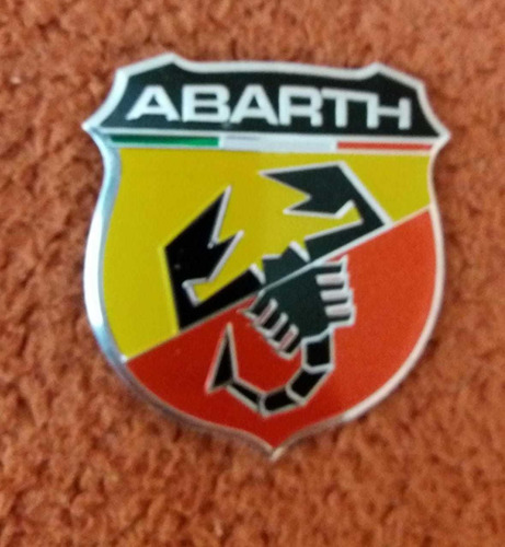 Logo Abarth   Con Relieve Para Fiat