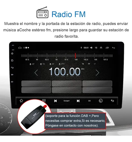 Radio Estéreo De Coche Wifi Carplay Para Renault Dacia Duste