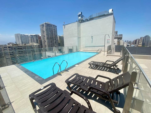 En Venta Departamento Equipado 1d 1b Centro De Santiago