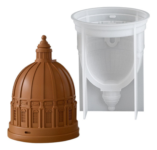 Molde De Velas De Silicón Molde Velero Forma Castillo Herram