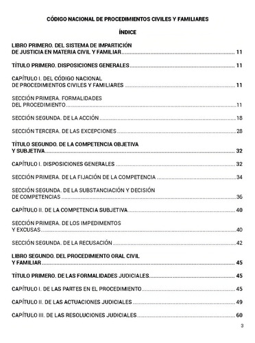 Código Nacional De Procedimientos Civiles Y Familiares 2024 Bolsillo. Con Índice General Y Versión Digital de la Obra